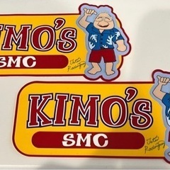 KIMO'S ステッカー２枚セット