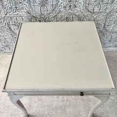 限定価格】アンティークスクエアテーブル