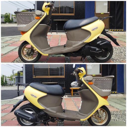 【ご成約】★大分県大分市発★   スズキ レッツ バスケット 前後タイヤ新品★  始動、走行動画あり