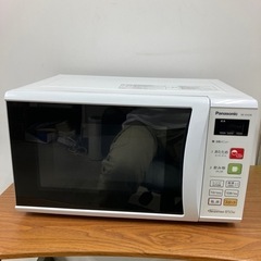 K2404-886 Panasonic 電子レンジ NE-EH228-W 2016年製 動作確認済み キズ汚れ有り 50-60Hz対応