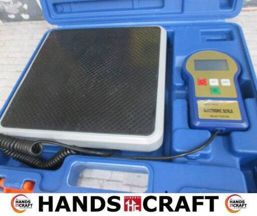 メーカー不明　ES-100A　電子冷媒スケール　中古品　ケース付き　【ハンズクラフト宜野湾店】