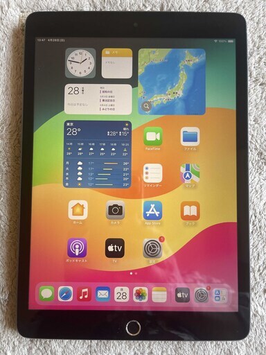 iPad 第９世代 10.2インチA2602 Wi-Fi silver ６４GB  バッテリー９３% 　013