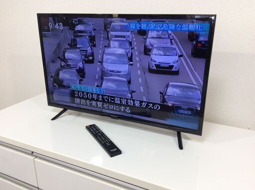 (5/2受渡済)JT8728【IRISOHYAMA/アイリスオーヤマ 32インチ液晶テレビ】美品 2021年製 32WB10P 家電 映像機器