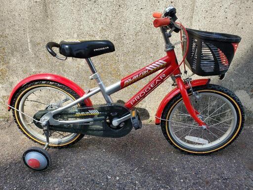 B341 子供自転車★POLAR FOX★16インチ★補助輪付き