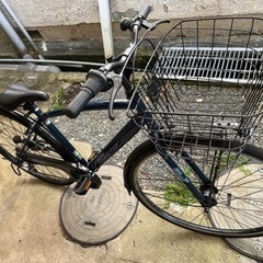 27インチ 6段変速 自転車 シティーサイクル　大阪府内であれば...