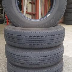 タイヤ代工賃全部込み！ 195／80R15 ダンロップ SP17...