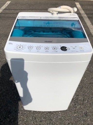 超美品　ハイアール 全自動洗濯機5.5キロ　家電 生活家電 洗濯機