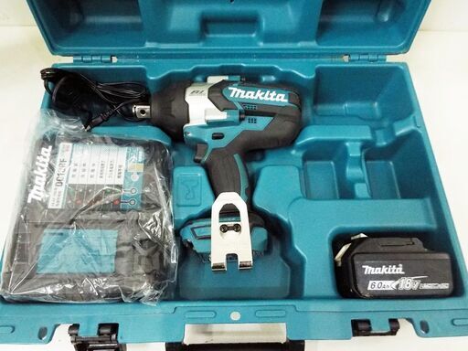makita マキタ 充電式インパクトレンチ TW1001D 工具 バッテリー BL1860B・充電器付き☆質屋・リサイクルマート宇部店☆