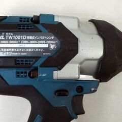 makita マキタ 充電式インパクトレンチ TW1001D 工具 バッテリー