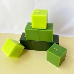 決定！IKEA 緑 キャンドル ブロック