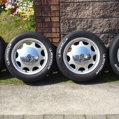 145R13 DUNLOPタイヤ脱着・組替・バランス調整込みGRANTREK TG4 6PR  