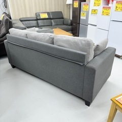 超美品‼️】オシャレ♪ 190cm幅3人掛けソファ 3P 3シーター 布製