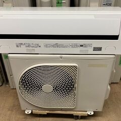 K05267　中古エアコン 東芝 2020年製 主に6畳用 冷房能力 2.2KW / 暖房能力 2.2KW