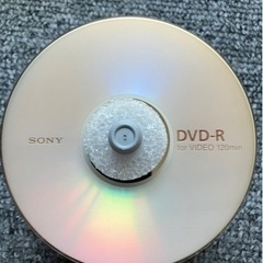 空のDVD-R