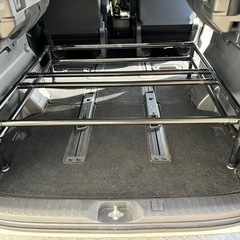 三菱デリカD5ベットキット・棚 自作