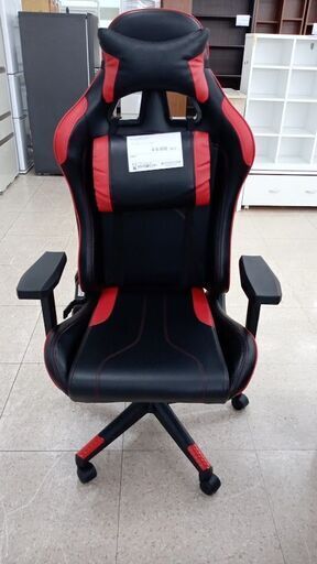 ★ジモティ割あり★ ニトリ ゲーミングチェア 黒 H×D×W クリーニング済み TJ5575