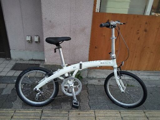 DAHON[ダホン]Mu P8 20吋折り畳み自転車 アルミ/8speed/クラウドホワイト