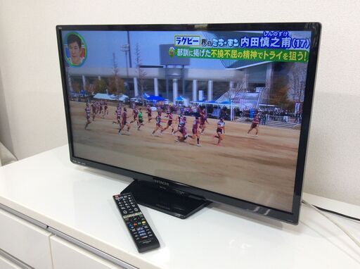 JT8734【HITACHI/日立 32インチ液晶テレビ】2018年製 Wooo L32-A5 家電 映像機器 テレビ