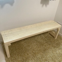 【取引中】DIYで作成したベンチ　