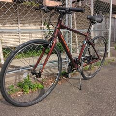 ブリジストン　オルディナ　クロスバイクです。前後タイヤ新品交換済みです。