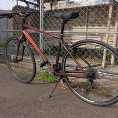 ブリジストン　オルディナ　クロスバイクです。前後タイヤ新品交換済みです。