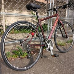 ブリジストン　オルディナ　クロスバイクです。前後タイヤ新品交換済みです。