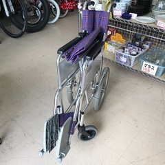 KAWAMURA 車椅子 パープル KA302SB
