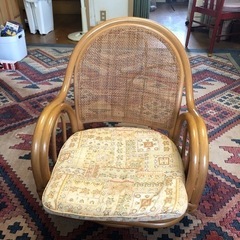 籐座椅子