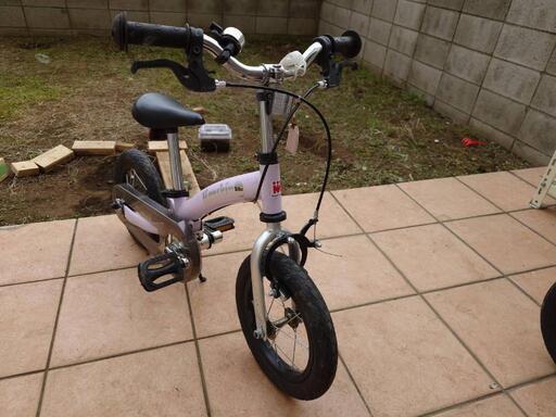 変身バイク（パープル） へんしんバイク 16インチ Henshin Bike