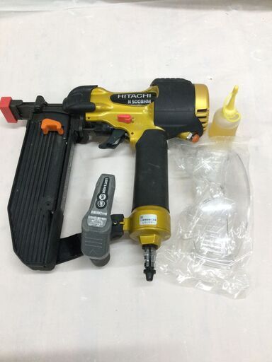 【北見市発】ヒタチ HITACHI 日立 50mm日立高圧フロアタッカ N5008HM (D5674kyayY)