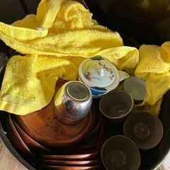 茶器セット　湯呑み　急須　茶托