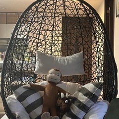 美品⭐︎ハンギングチェアー⭐︎ハンモックチェアー 