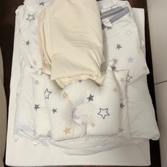出産準備新生児赤ちゃん用布団セット美品ベビー用品 寝具