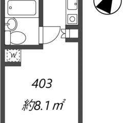 【家具家電付き】【敷金・礼金・仲介手数料なし】花月総持寺駅から3...