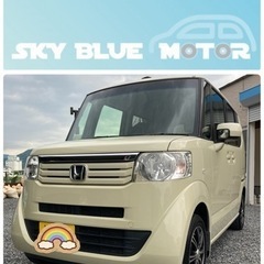 SKY BLUE MOTORです🙇nboxプラス　4WD …
