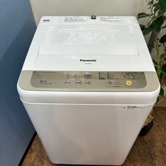 I658 ? Panasonic 洗濯機 （6.0㎏) ⭐ 動作確認済 ⭐ クリーニング済
