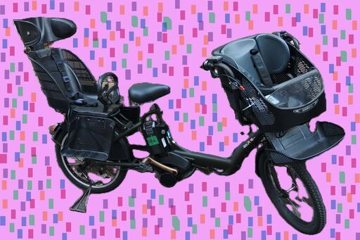 160️土日もお子様と土足のまま、いろいろなタイプの電動自転車のご試乗可能です。  ️電動自転車・リサイクル専門店　　ご試乗をしてから、ご購入できます。  ２０インチ、チャイルドシート、２人乗り、３人乗り、１人乗り電動自転車  バカ良心的な電動自転車屋１００日間・安心の無料点検・️無料交換保証サービス付き  後ろチャイルドシートを大きめのかごに変更のオプション無料です。  バッテリーは新品の９０％以上の性能です。  １回の充電で３０Ｋ
