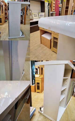 定価44900円 ニトリ バーカウンター キッチンカウンター テーブル 収納