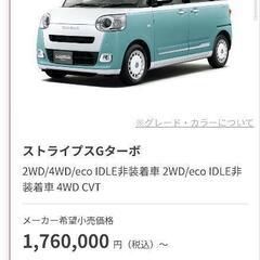 ムーブキャンバス純正鉄ホイールとカバー