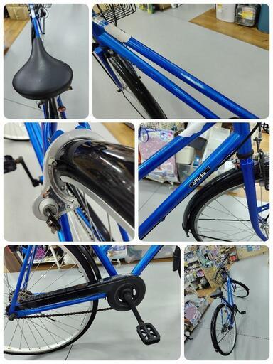 J238★サビキズ有り★軽快自転車★affiche★LEDダイナモ★27インチ J238☆サビキズ有り☆軽快自転車☆affiche☆LEDダイナモ☆27インチ