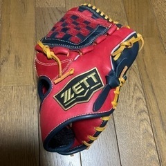 【飾磨】ZETT軟式野球　グローブ　源田モデル