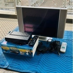 19インチTFT液晶モニター＋地上波テレビチューナー