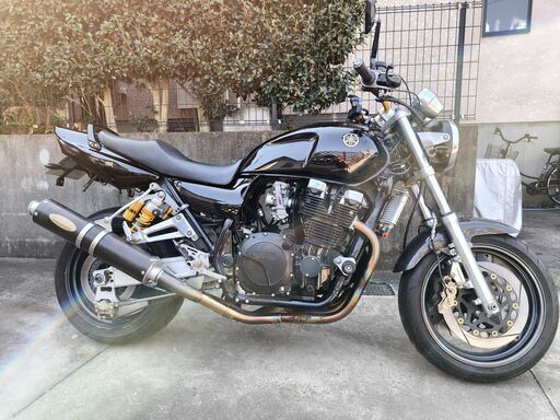 XJR1200 カスタム　FCR Apracing　オールペン　埼玉県所沢市　低走行　車検あり