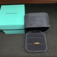TIFFANY&Co.ティファニー　Pt950 ミルグレインバンドリング　11号 TIFFANY&Co. ☆11号☆ ティファニー リング・指輪 ミルグレインバンド