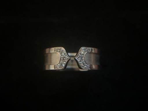 カルティエ Cartier C2リング WG10Pダイヤモンド | Cartier 