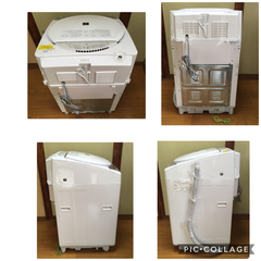 シャープ 全自動洗濯乾燥機 ES-TX8D-W 8.0kg 洗濯機