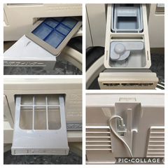 シャープ 全自動洗濯乾燥機 ES-TX8D-W 8.0kg 洗濯機