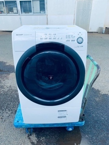 SHARP ドラム式電気洗濯乾燥機 ES-S7D-WR