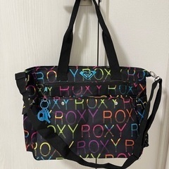 美品❗️ROXY☆ショルダーバッグ＊ボストンバッグ　