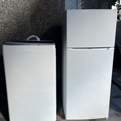 福岡市配送設置無料　21年製　冷蔵庫洗濯機セット